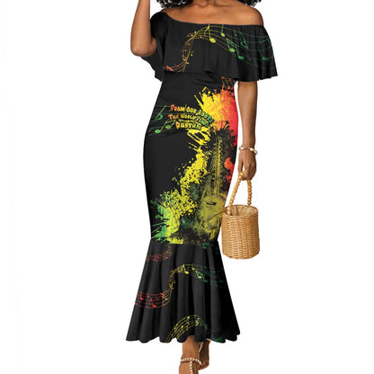 Afro Music Pride Mermaid Dress From Our Roots The World Finds Rhythm - African Pride