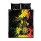 Afro Music Pride Quilt Bed Set From Our Roots The World Finds Rhythm - African Pride