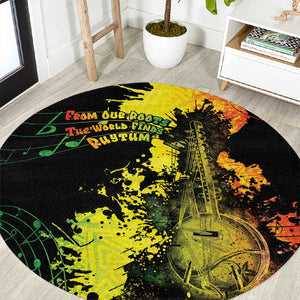 Afro Music Pride Round Carpet From Our Roots The World Finds Rhythm - African Pride