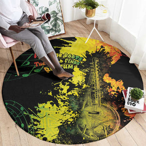 Afro Music Pride Round Carpet From Our Roots The World Finds Rhythm - African Pride