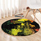 Afro Music Pride Round Carpet From Our Roots The World Finds Rhythm - African Pride