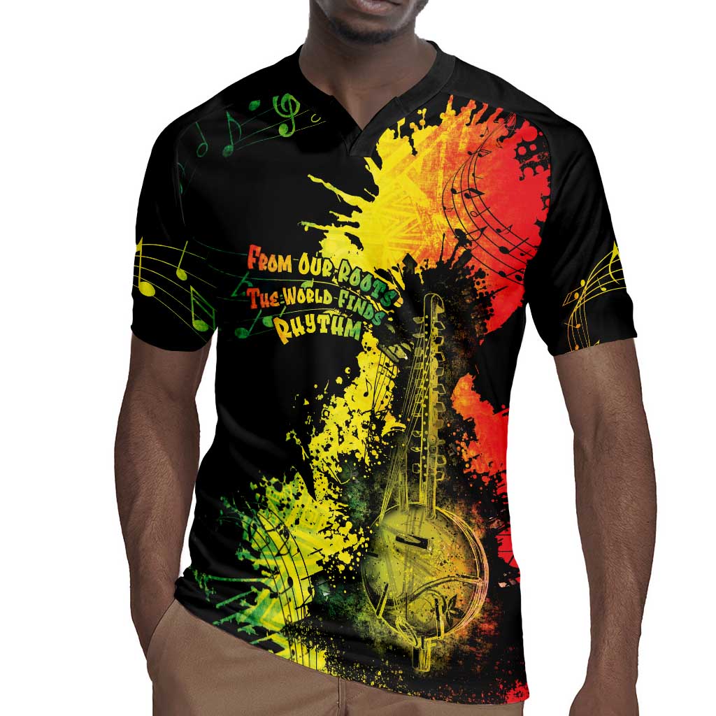 Afro Music Pride Rugby Jersey From Our Roots The World Finds Rhythm - African Pride