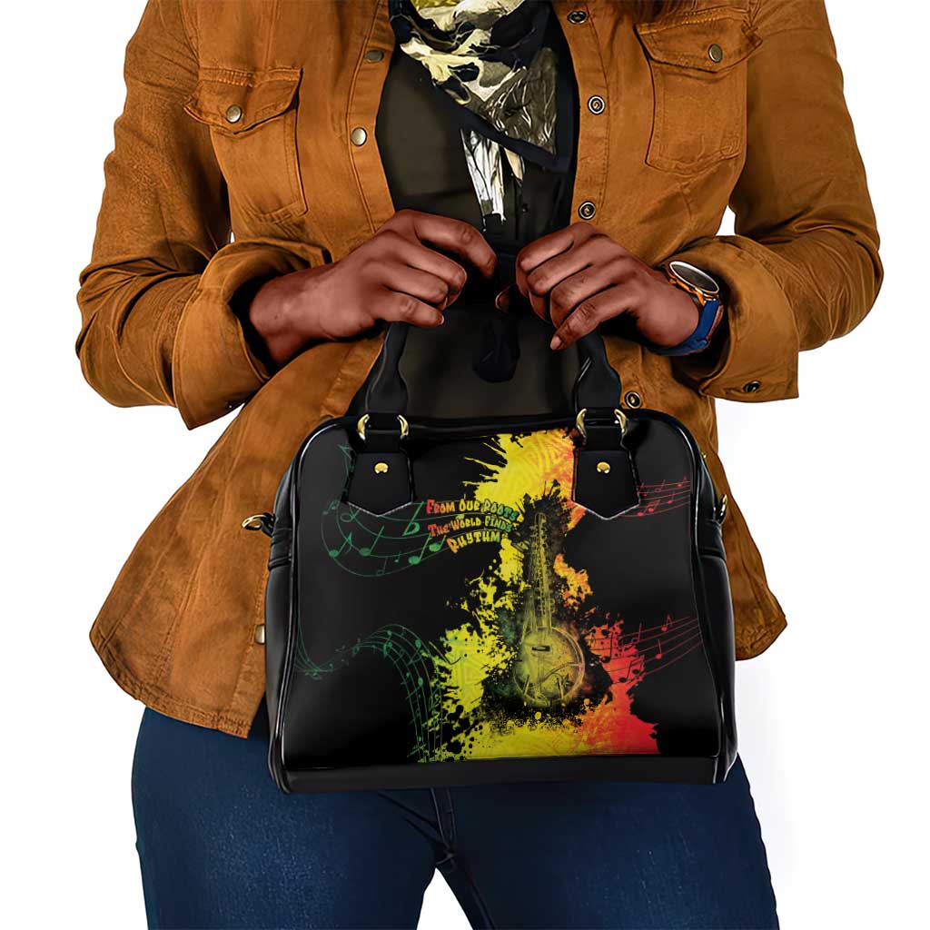 Afro Music Pride Shoulder Handbag From Our Roots The World Finds Rhythm - African Pride