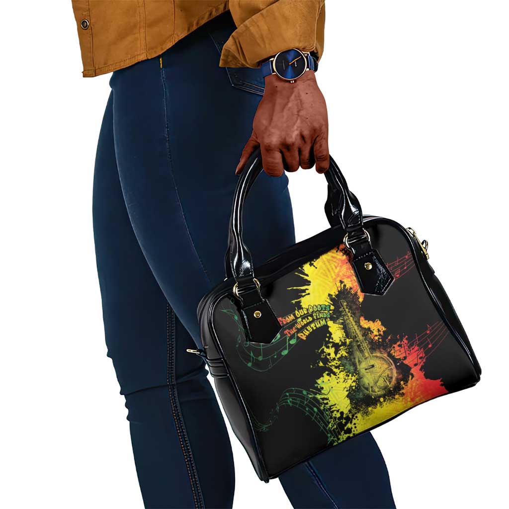 Afro Music Pride Shoulder Handbag From Our Roots The World Finds Rhythm - African Pride