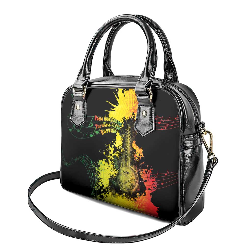 Afro Music Pride Shoulder Handbag From Our Roots The World Finds Rhythm - African Pride