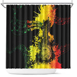 Afro Music Pride Shower Curtain From Our Roots The World Finds Rhythm - African Pride