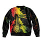 Afro Music Pride Sleeve Zip Bomber Jacket From Our Roots The World Finds Rhythm - African Pride