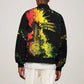 Afro Music Pride Sleeve Zip Bomber Jacket From Our Roots The World Finds Rhythm - African Pride