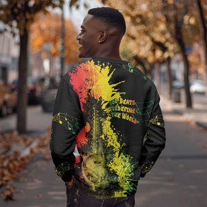 Afro Music Pride Sweatshirt From Our Roots The World Finds Rhythm - African Pride