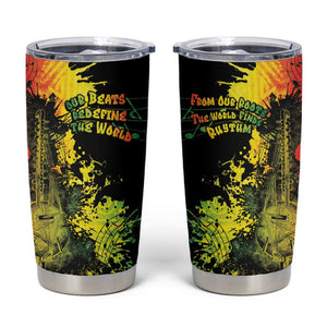 Afro Music Pride Tumbler Cup From Our Roots The World Finds Rhythm - African Pride