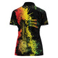 Afro Music Pride Women Polo Shirt From Our Roots The World Finds Rhythm - African Pride
