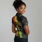 Afro Music Pride Women Polo Shirt From Our Roots The World Finds Rhythm - African Pride