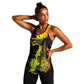 Afro Music Pride Women Racerback Tank From Our Roots The World Finds Rhythm - African Pride