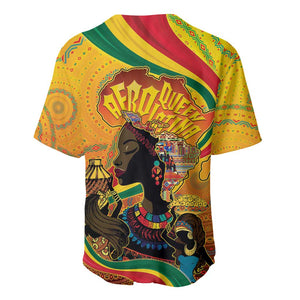 Afro Latina Queen Baseball Jersey The Beauty Of Black Women - African Pride