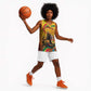 Afro Latina Queen Basketball Jersey The Beauty Of Black Women - African Pride