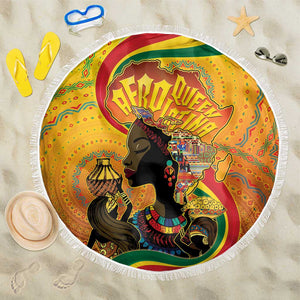 Afro Latina Queen Beach Blanket The Beauty Of Black Women - African Pride