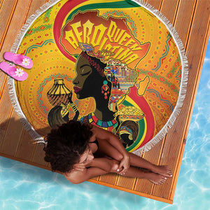 Afro Latina Queen Beach Blanket The Beauty Of Black Women - African Pride