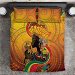 Afro Latina Queen Bedding Set The Beauty Of Black Women - African Pride