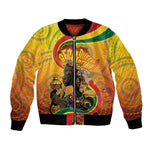 Afro Latina Queen Bomber Jacket The Beauty Of Black Women - African Pride