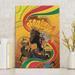 Afro Latina Queen Canvas Wall Art The Beauty Of Black Women - African Pride