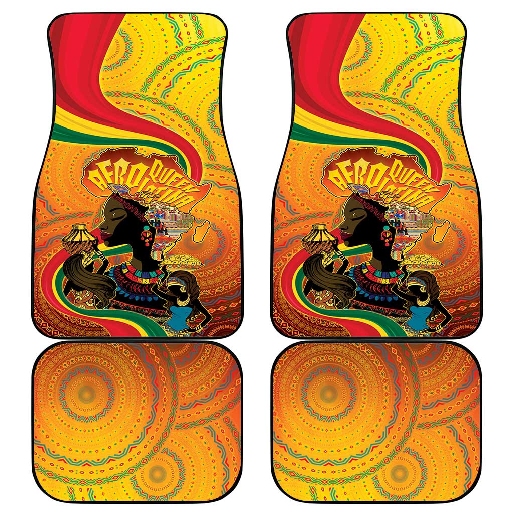 Afro Latina Queen Car Mats The Beauty Of Black Women - African Pride