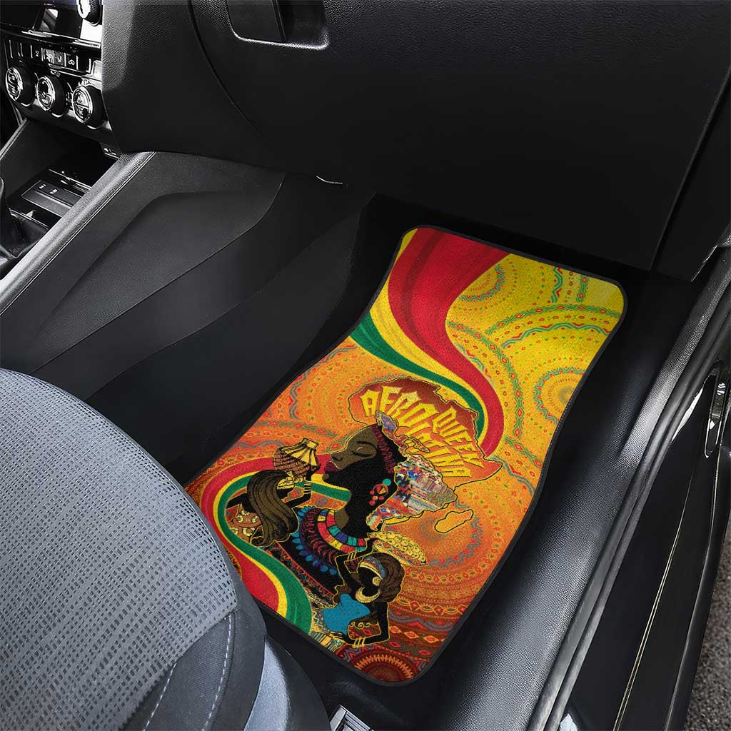 Afro Latina Queen Car Mats The Beauty Of Black Women - African Pride