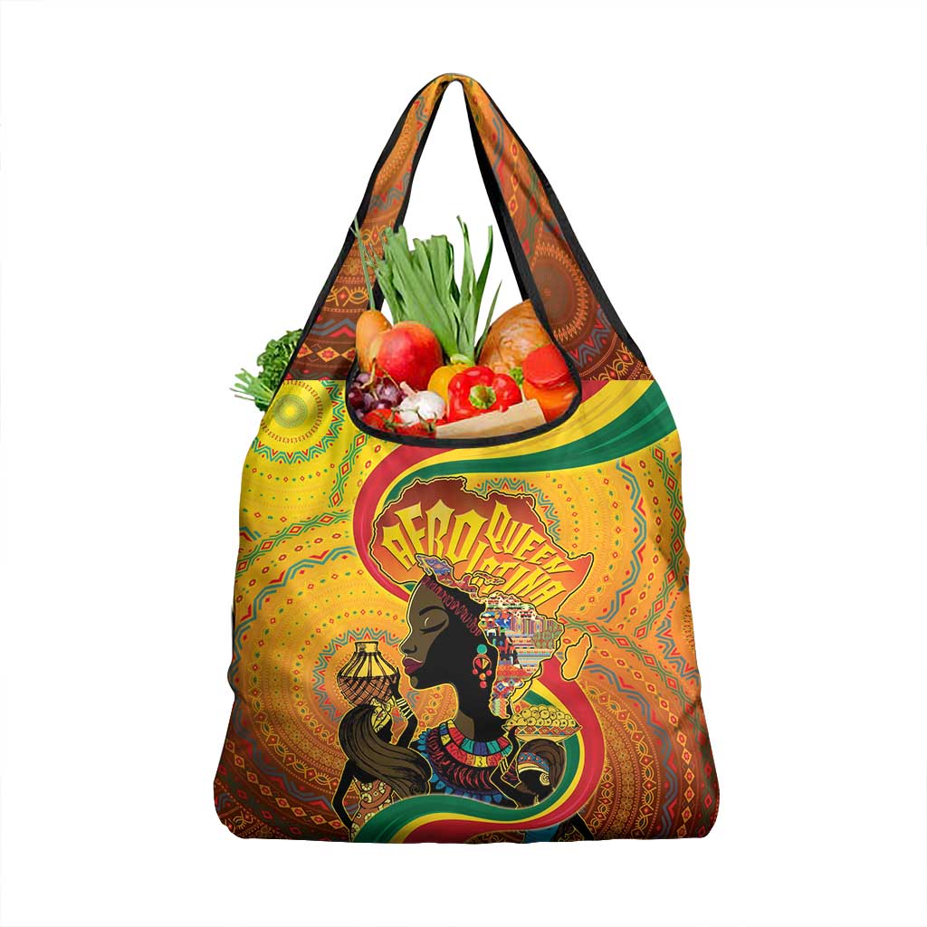 Afro Latina Queen Grocery Bag The Beauty Of Black Women - African Pride