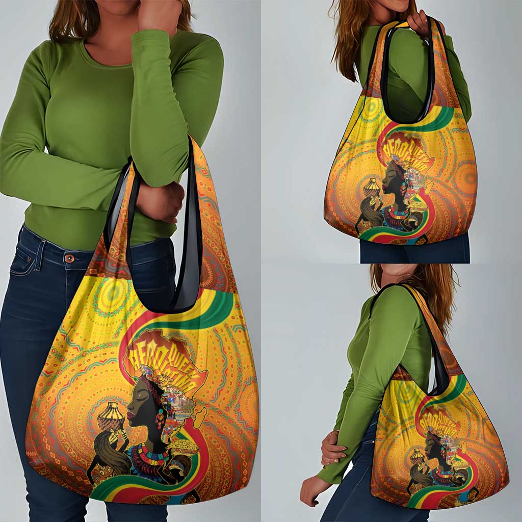 Afro Latina Queen Grocery Bag The Beauty Of Black Women - African Pride