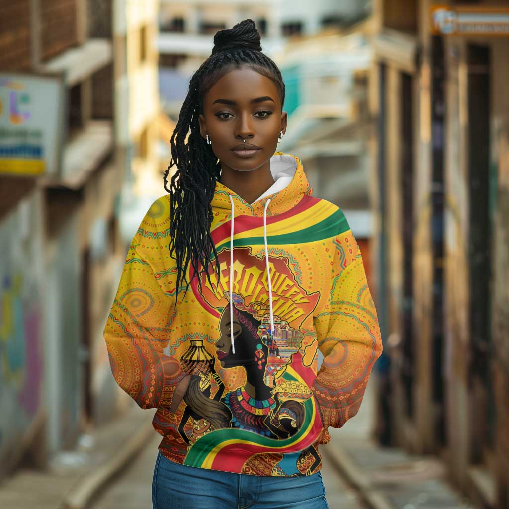 Afro Latina Queen Hoodie The Beauty Of Black Women - African Pride