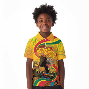 Afro Latina Queen Kid Polo Shirt The Beauty Of Black Women - African Pride