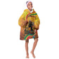 Afro Latina Queen Kid Wearable Blanket Hoodie The Beauty Of Black Women - African Pride