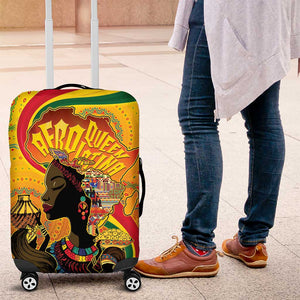 Afro Latina Queen Luggage Cover The Beauty Of Black Women - African Pride