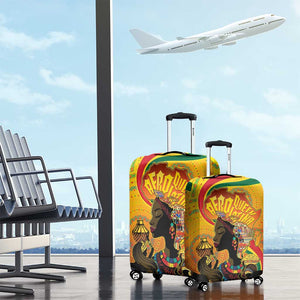 Afro Latina Queen Luggage Cover The Beauty Of Black Women - African Pride