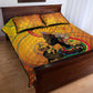 Afro Latina Queen Quilt Bed Set The Beauty Of Black Women - African Pride