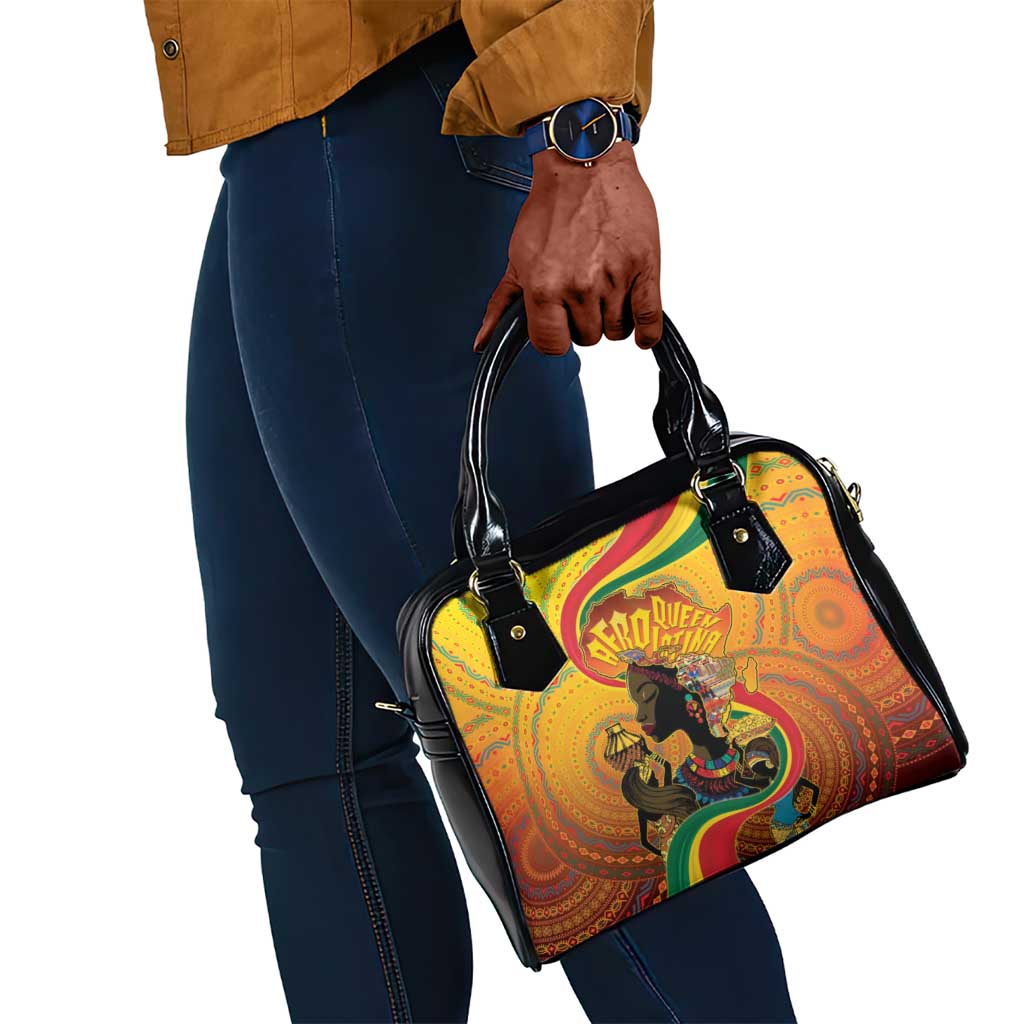 Afro Latina Queen Shoulder Handbag The Beauty Of Black Women - African Pride