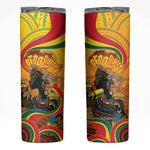 Afro Latina Queen Skinny Tumbler The Beauty Of Black Women - African Pride