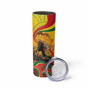 Afro Latina Queen Skinny Tumbler The Beauty Of Black Women - African Pride
