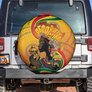 Afro Latina Queen Spare Tire Cover The Beauty Of Black Women - African Pride