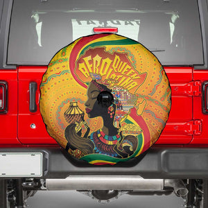 Afro Latina Queen Spare Tire Cover The Beauty Of Black Women - African Pride