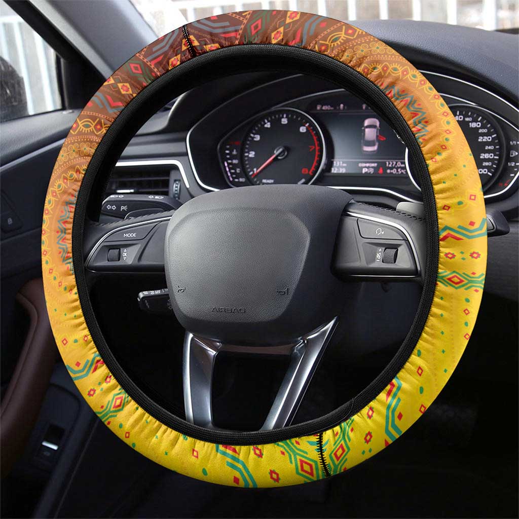 Afro Latina Queen Steering Wheel Cover The Beauty Of Black Women - African Pride