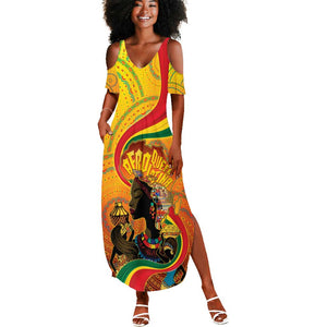 Afro Latina Queen Summer Maxi Dress The Beauty Of Black Women - African Pride