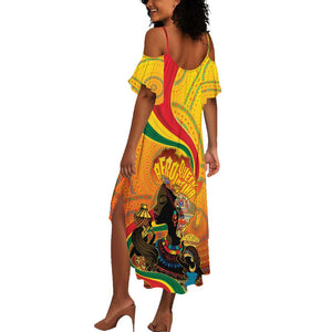 Afro Latina Queen Summer Maxi Dress The Beauty Of Black Women - African Pride
