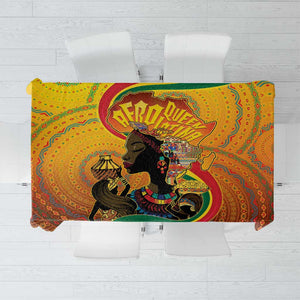 Afro Latina Queen Tablecloth The Beauty Of Black Women - African Pride