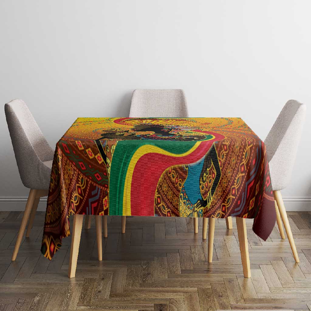 Afro Latina Queen Tablecloth The Beauty Of Black Women - African Pride