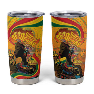Afro Latina Queen Tumbler Cup The Beauty Of Black Women - African Pride
