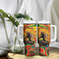 Afro Latina Queen Tumbler With Handle The Beauty Of Black Women - African Pride