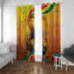 Afro Latina Queen Window Curtain The Beauty Of Black Women - African Pride