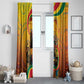 Afro Latina Queen Window Curtain The Beauty Of Black Women - African Pride