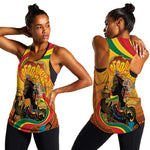 Afro Latina Queen Women Racerback Tank The Beauty Of Black Women - African Pride