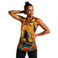 Afro Latina Queen Women Racerback Tank The Beauty Of Black Women - African Pride